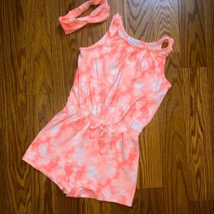2for$10🐶 Toddler Girls Romper w/matching headband